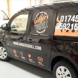 Vehicle graphics example