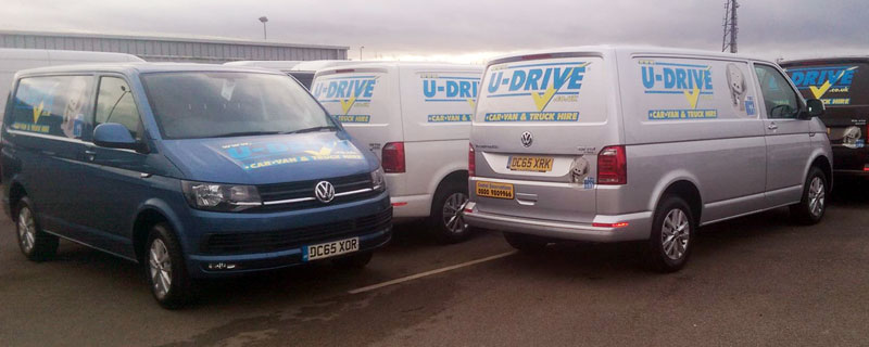 Fleet vehicle graphics example