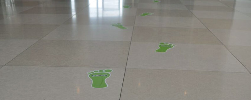 Floor graphics example